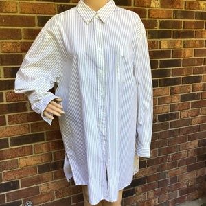 Silhouettes Women’s button down Shirt Size 1X